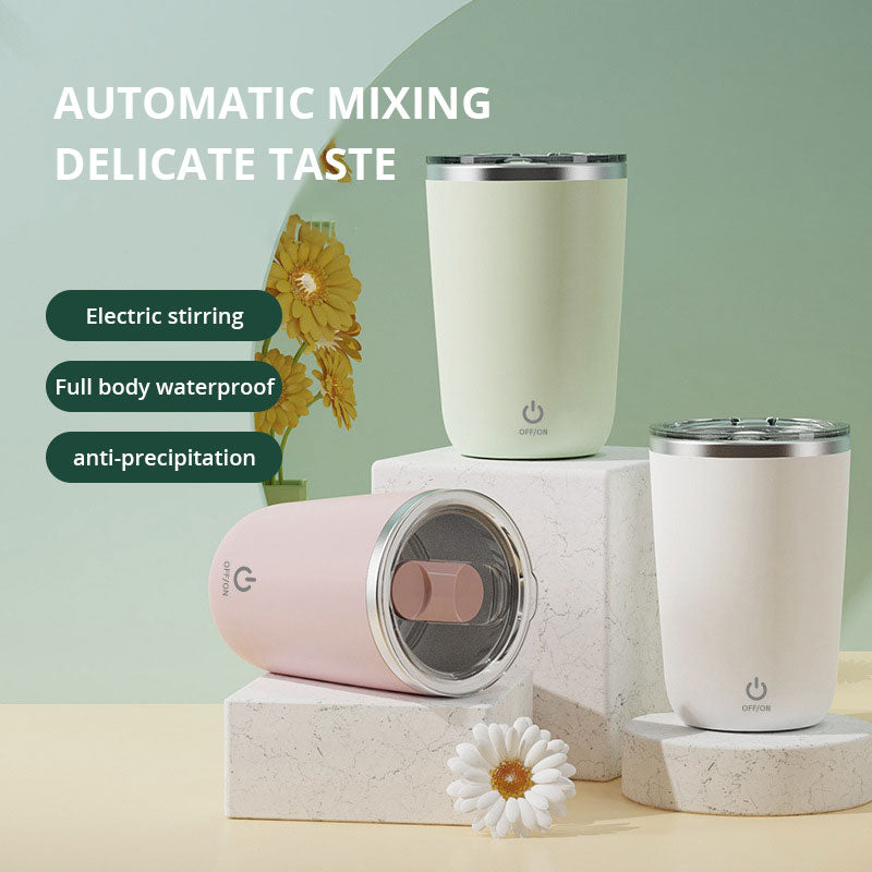 Usb Electric Shaking Cup Fully Sealed and Leak Proof, Lazy Coffee Stirring Cup, Charging Automatic Stirring Cup