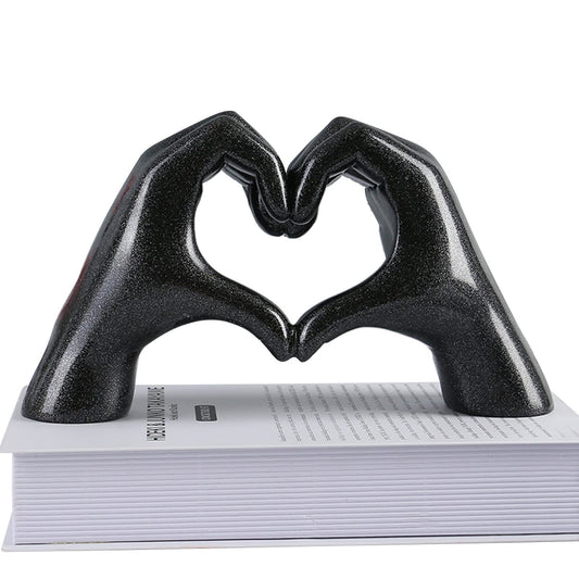 Heart Hand Statue