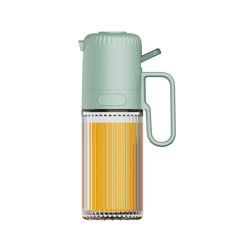 Oil spray kettle kitchen glass spray oil kettle oil leak proof soy sauce vinegar bottle