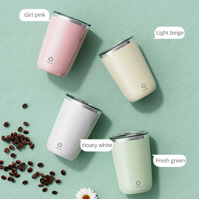 Usb Electric Shaking Cup Fully Sealed and Leak Proof, Lazy Coffee Stirring Cup, Charging Automatic Stirring Cup