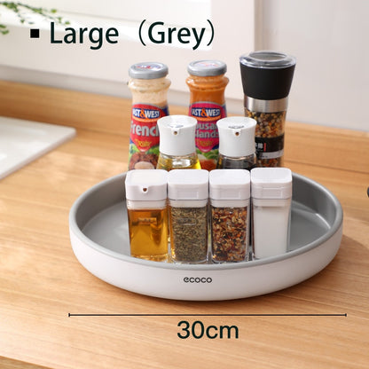 Rotating Condiment Storage Rack