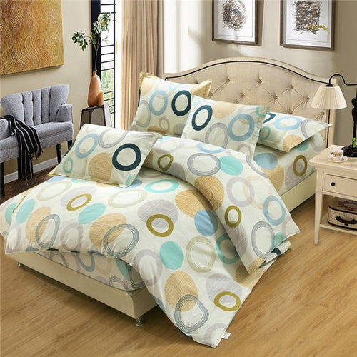 Geometric Cotton Bedding Set – 4 Pieces