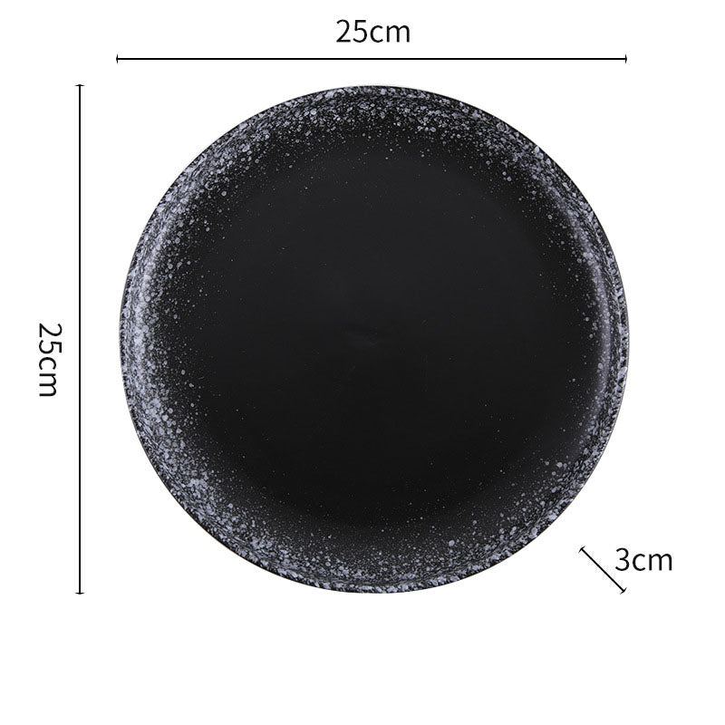 Japanese Tableware Net Red Ins High Level Sense Ceremony Steak Plate Home Light Luxury Breakfast Plate Western Plate