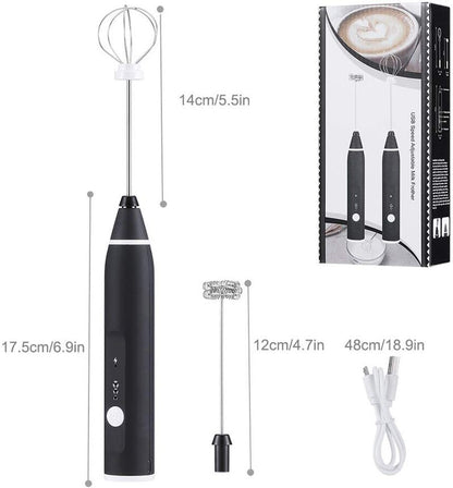 Handheld Milk Frother & Whisk Set