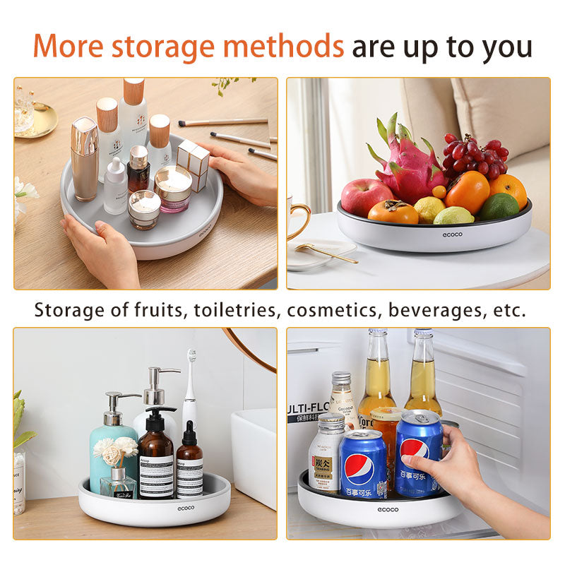 Rotating Condiment Storage Rack