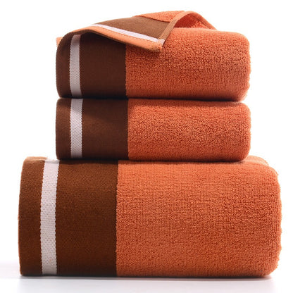 Cotton Bath & Hand Towels – Set of 3