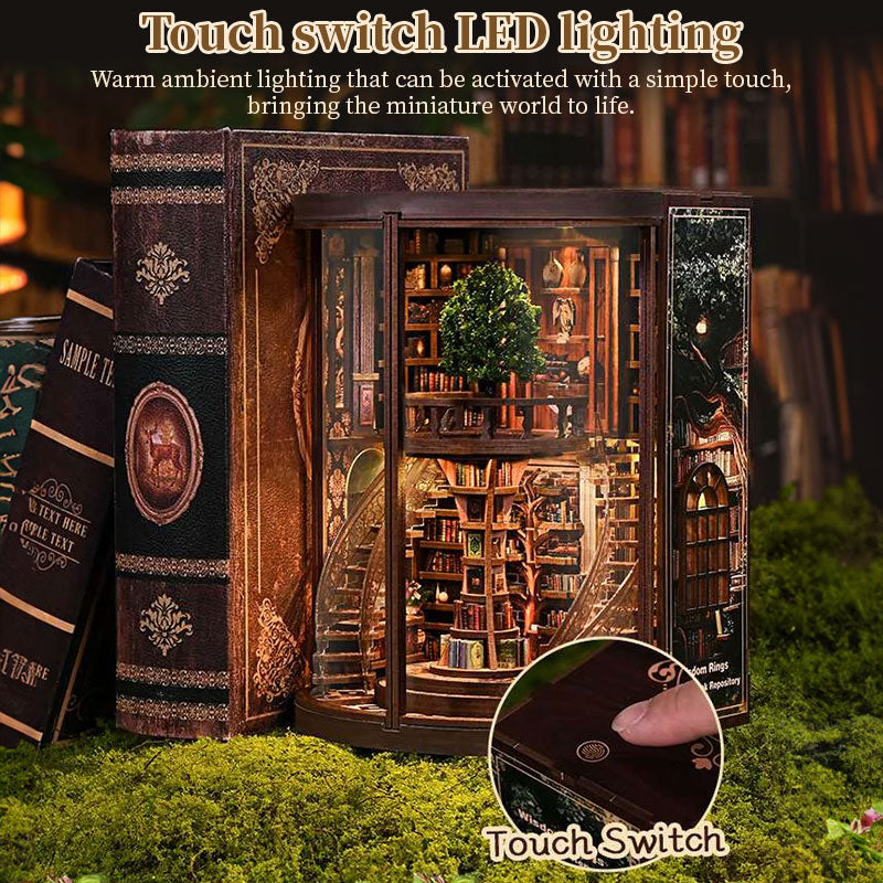Wooden Book Nook DIY Kit