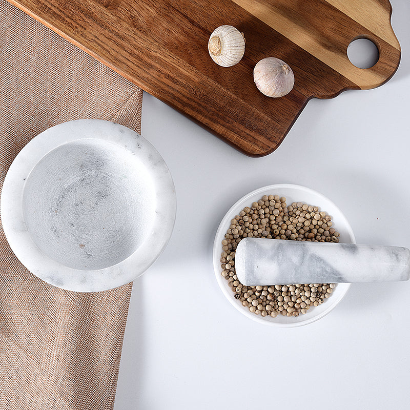 Marble Mortar & Pestle