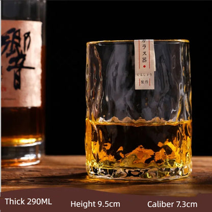 Hammered Glass Tumbler