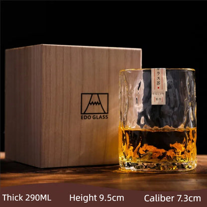 Hammered Glass Tumbler