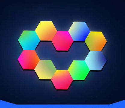 Smart Hexagon Wall Lights