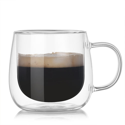 Double-Walled Borosilicate Glass Cup