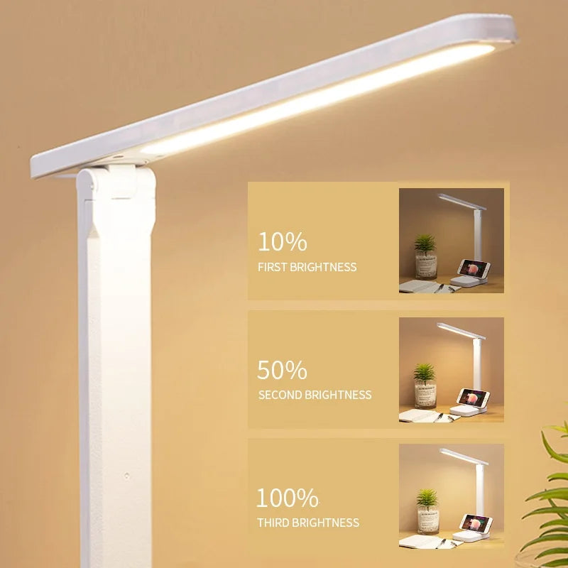 Touch-Dimming LED Desk Lamp