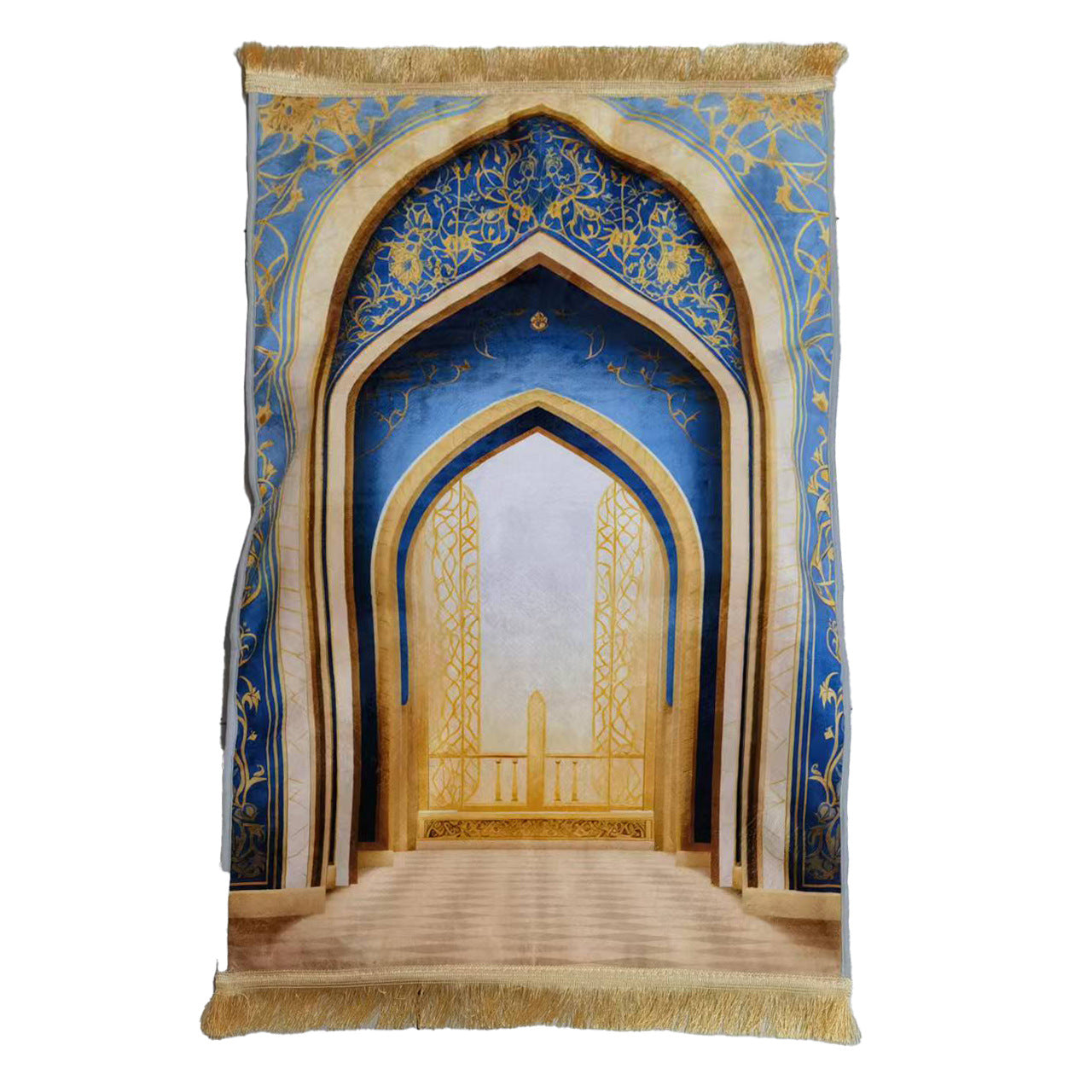 Worship Carpet Living Room Prayer Mat Velvet Printed Mat