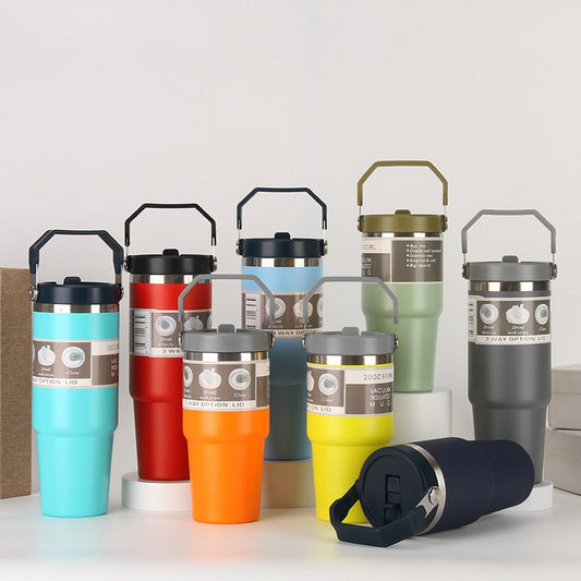 Handled Travel Tumbler – 20 or 30 oz