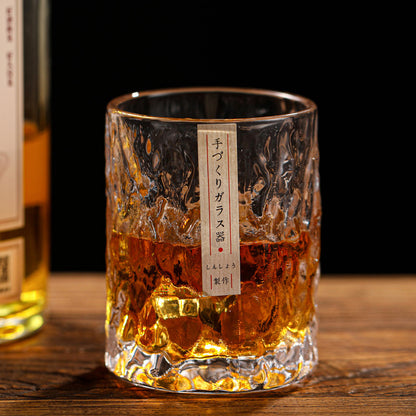 Hammered Glass Tumbler