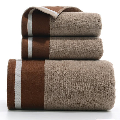Cotton Bath & Hand Towels – Set of 3