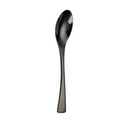Caya Black Stainless Steel Cutlery Set