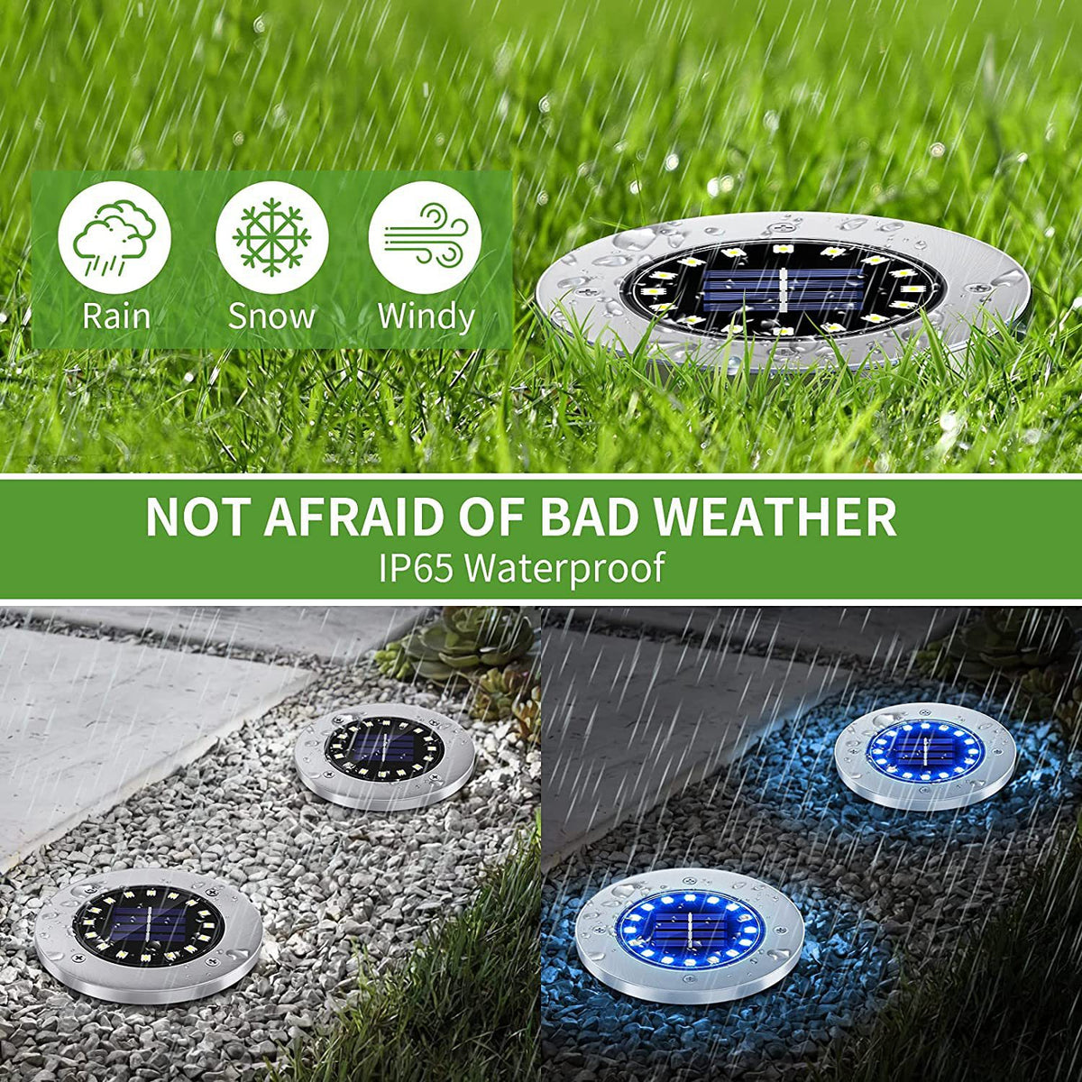Solar LED Ground Lights