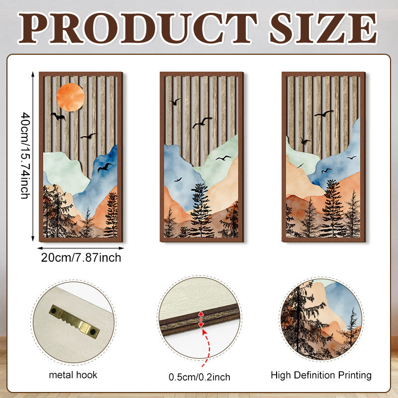 Printed Wooden Wall Art
