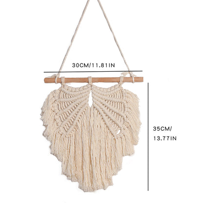 Hand-Woven Tapestry Angel Wings Creative Tapestry Nordic Style Home Famous Decoration Wall Hanging