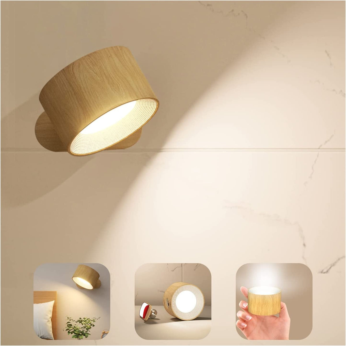 Rechargeable Magnetic Reading Light