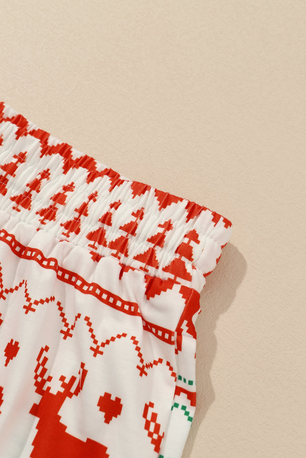 Reindeer Print Lounge Set