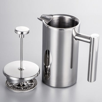 Double-Walled Stainless Steel French Press