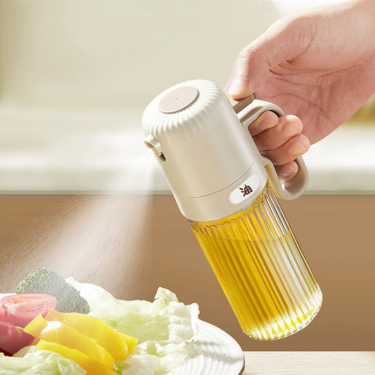 Oil spray kettle kitchen glass spray oil kettle oil leak proof soy sauce vinegar bottle