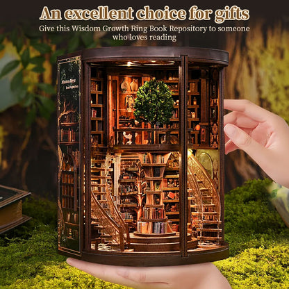 Wooden Book Nook DIY Kit