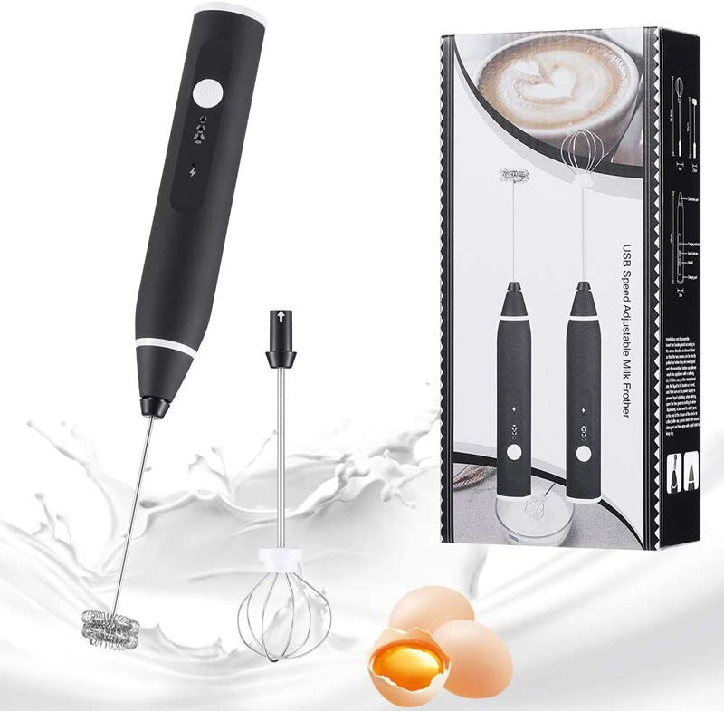 Handheld Milk Frother & Whisk Set