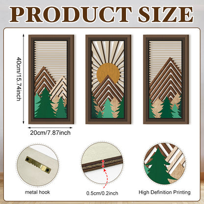 Printed Wooden Wall Art