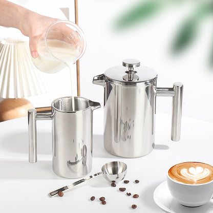 Double-Walled Stainless Steel French Press