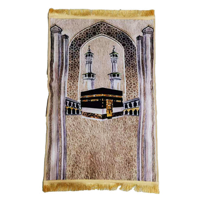 Worship Carpet Living Room Prayer Mat Velvet Printed Mat