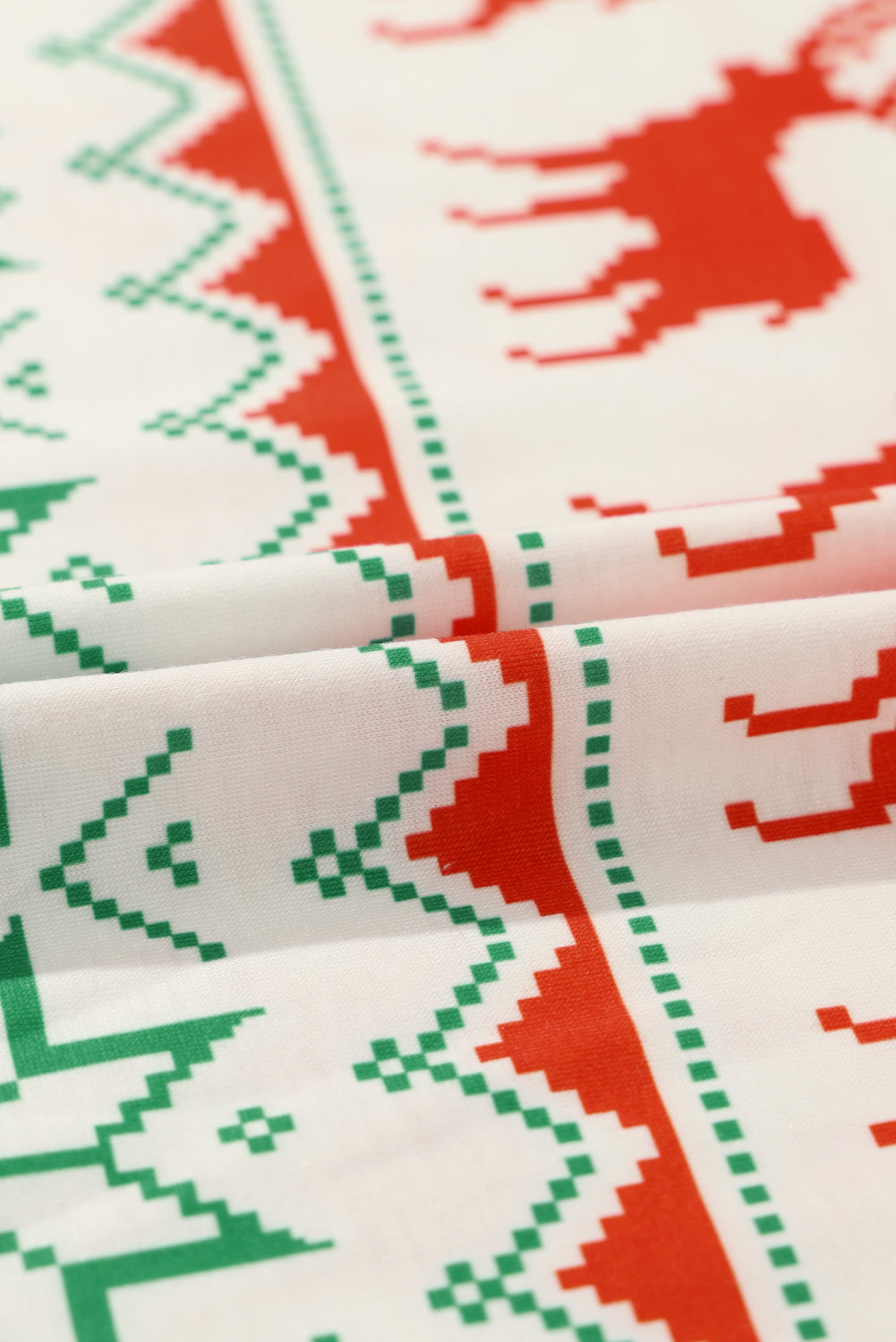 Reindeer Print Lounge Set