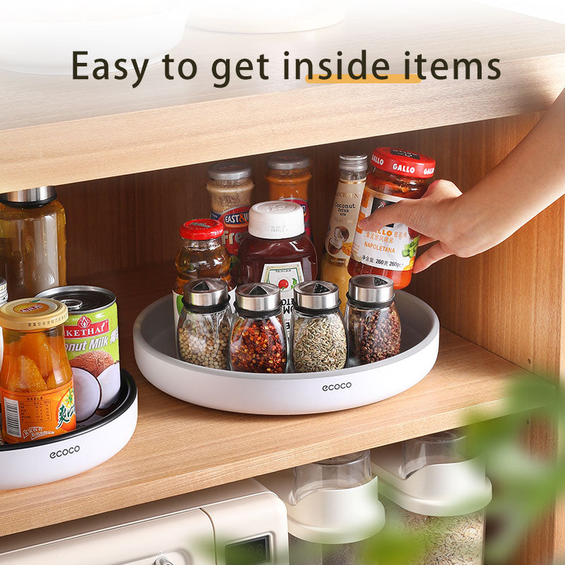 Rotating Condiment Storage Rack