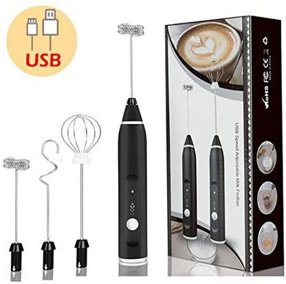 Handheld Milk Frother & Whisk Set