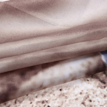 Sand & Stone Print Shower Curtain