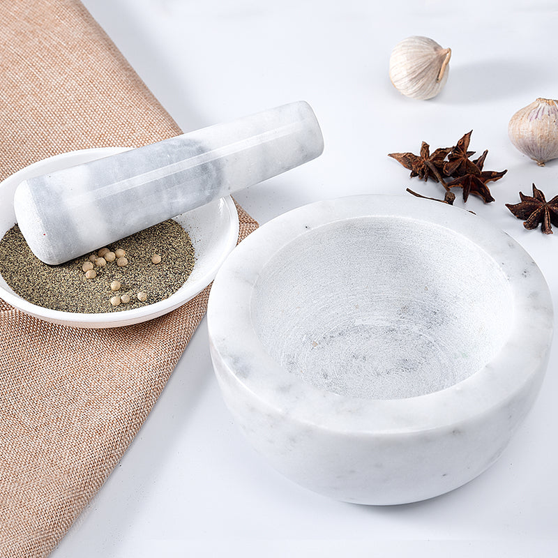Marble Mortar & Pestle