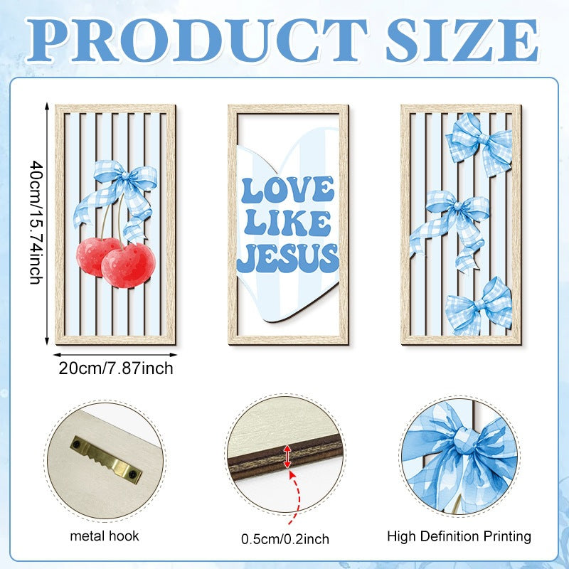 Printed Wooden Wall Art