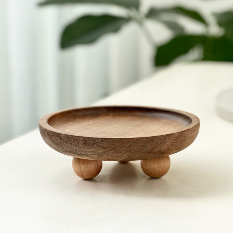 Wooden Entryway Storage Tray