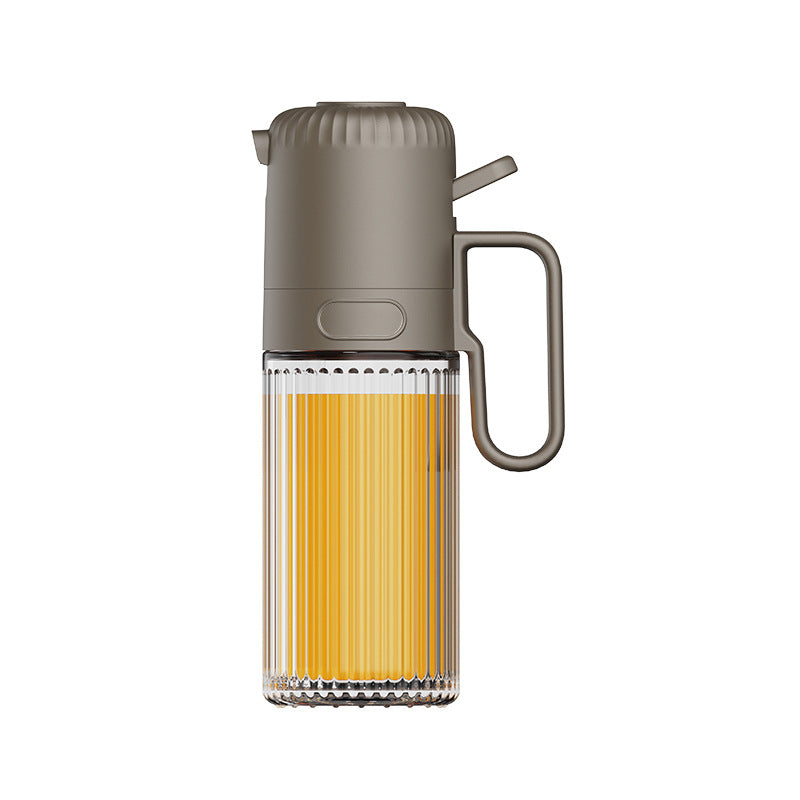 Oil spray kettle kitchen glass spray oil kettle oil leak proof soy sauce vinegar bottle