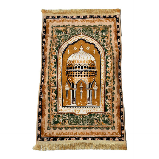 Worship Carpet Living Room Prayer Mat Velvet Printed Mat