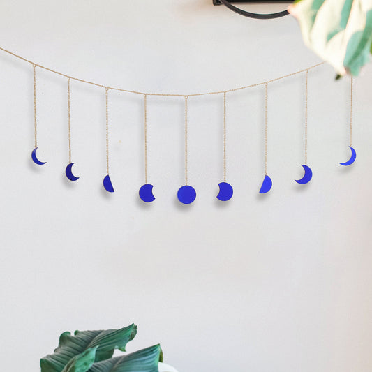 Acrylic Eclipse 9 Hanging Iron Chain Wall Ornament Wall Ornament