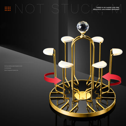 Rotating Glass Drying Rack