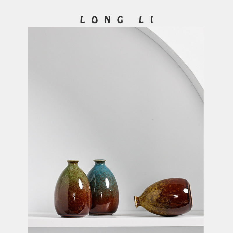 Mini Glazed Ceramic Bud Vase