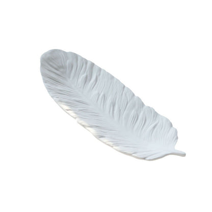 Feather-Shaped Gypsum Tray