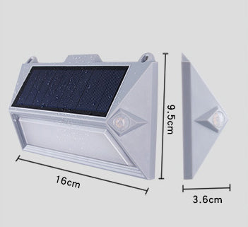 Solar Motion-Sensor Wall Light