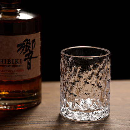 Hammered Glass Tumbler