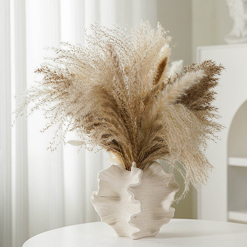 Sculptural Matte Ceramic Vase
